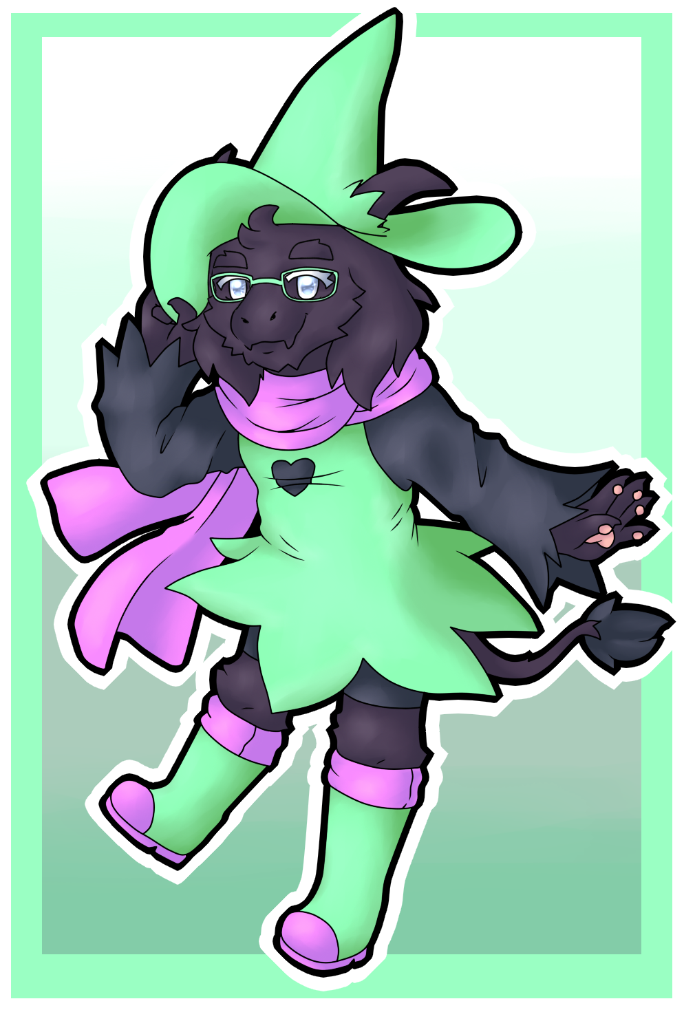 Little Ralsei Ralsei the little mage (deltarune) by alexmauricio407 on DeviantArt