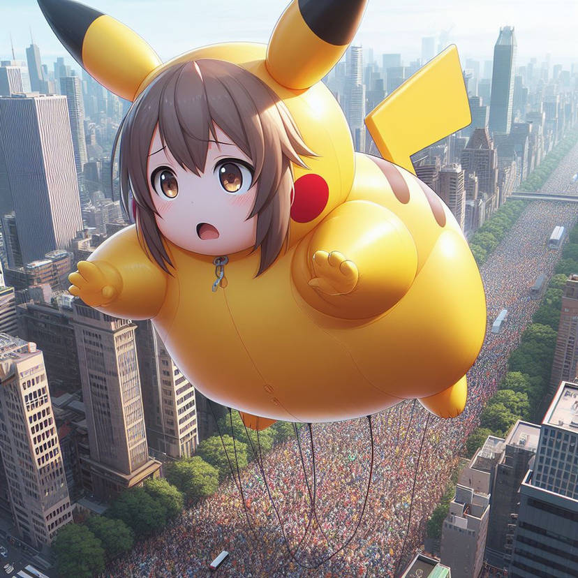 Pikachu Pokemon Inflation Pikachu girl inflation by kaikoreacts999 on DeviantArt