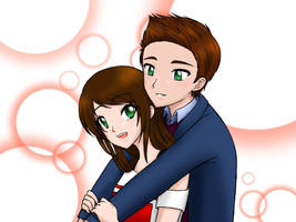 Cadence Nash and Barry Allen