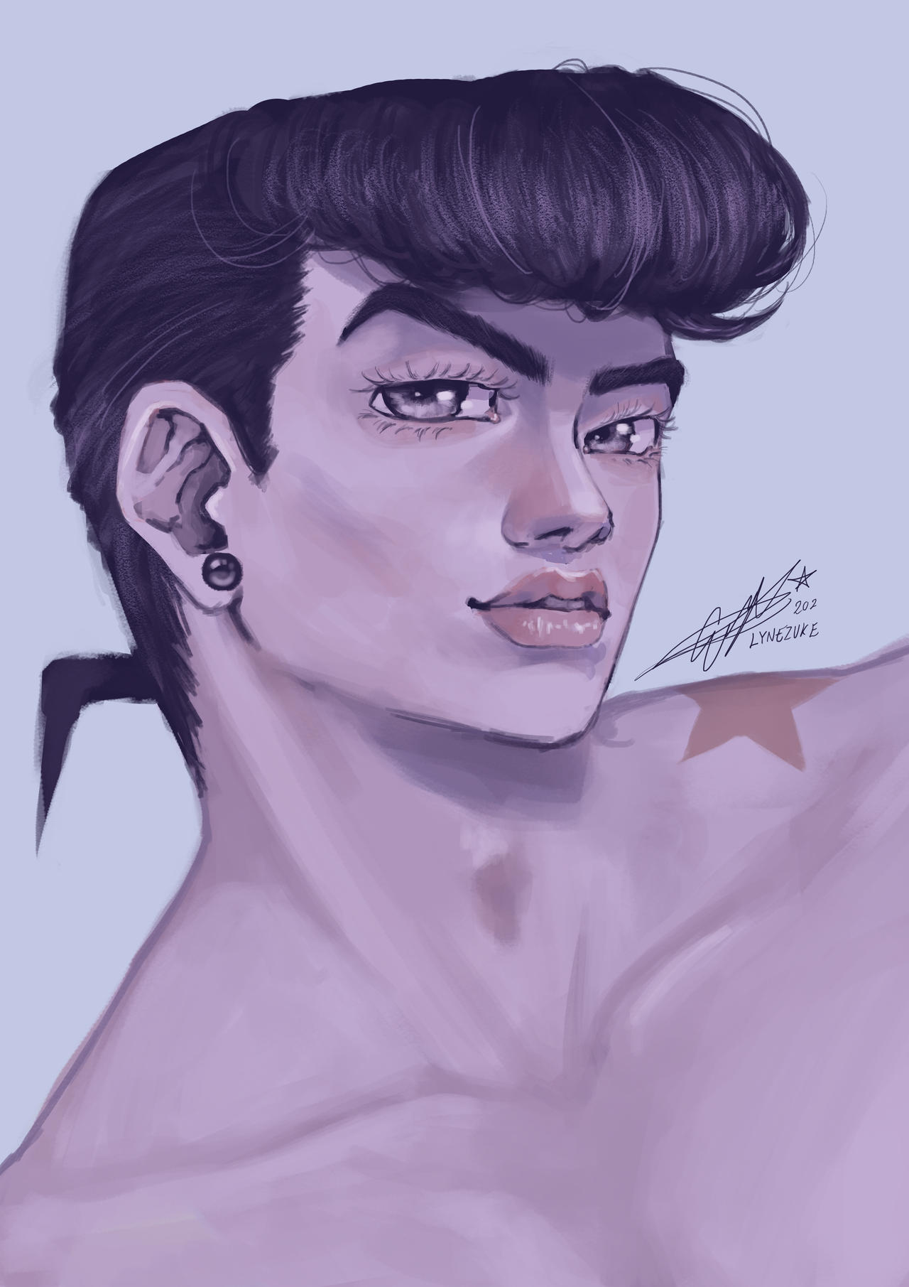 Josuke Jbba Josuke Higashikata fanart (JJBA part 4) by Lynezuke on DeviantArt