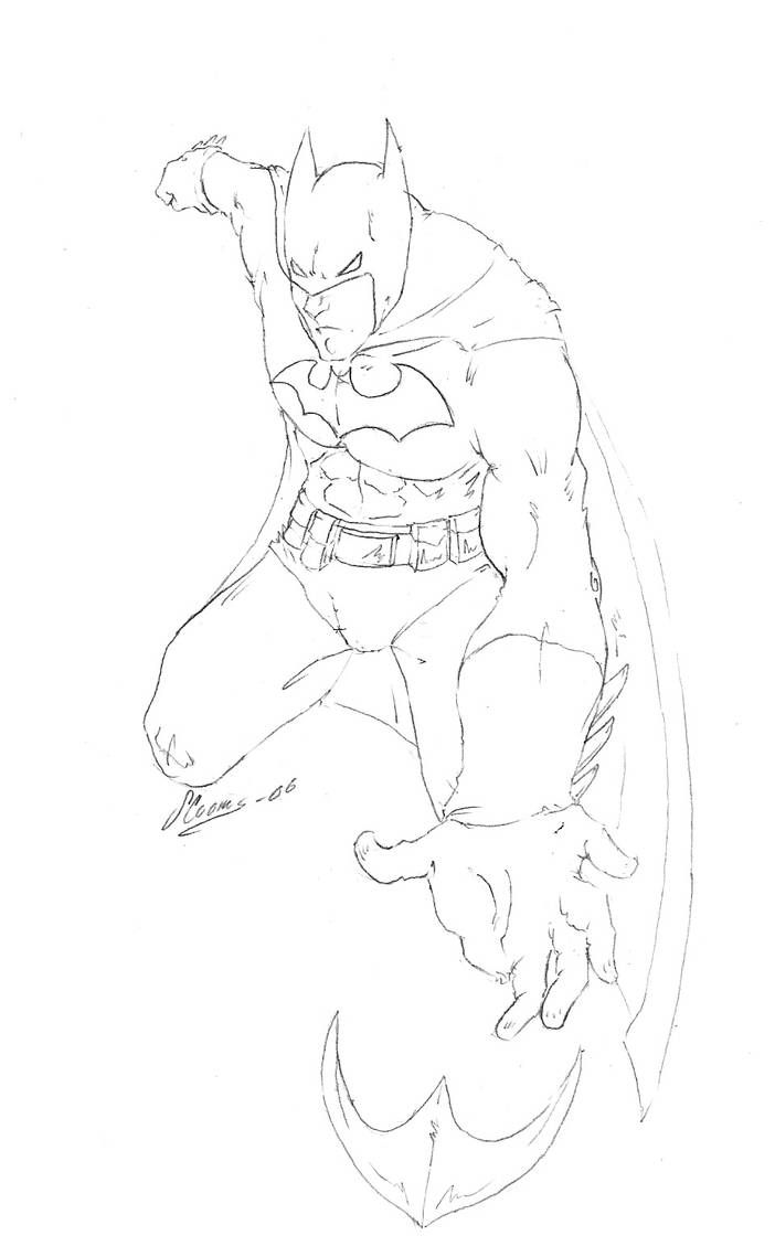 Batman Grid Line Batman-lines by ducksensei on DeviantArt