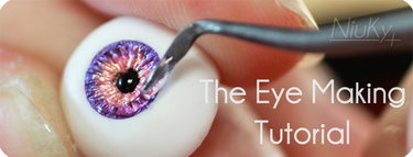 The Eye Making Tutorial - collection of parts