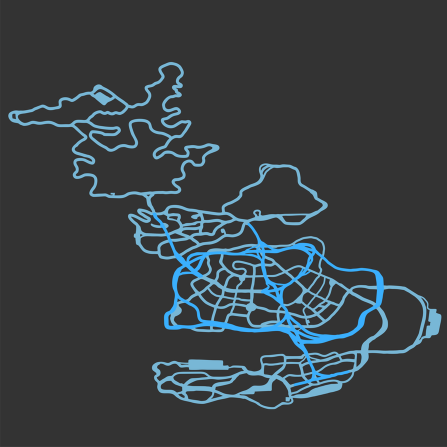 Nfsu2 Ps2demo Map by ashthenyan on DeviantArt