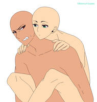 Piggyback ride base yaoi