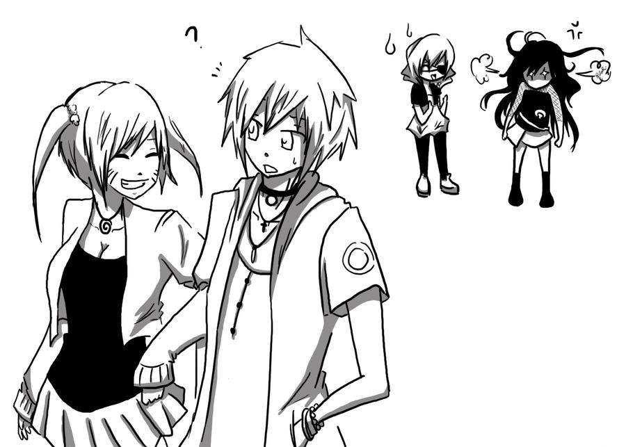 SasuSaku_GB: Jelousy? XD