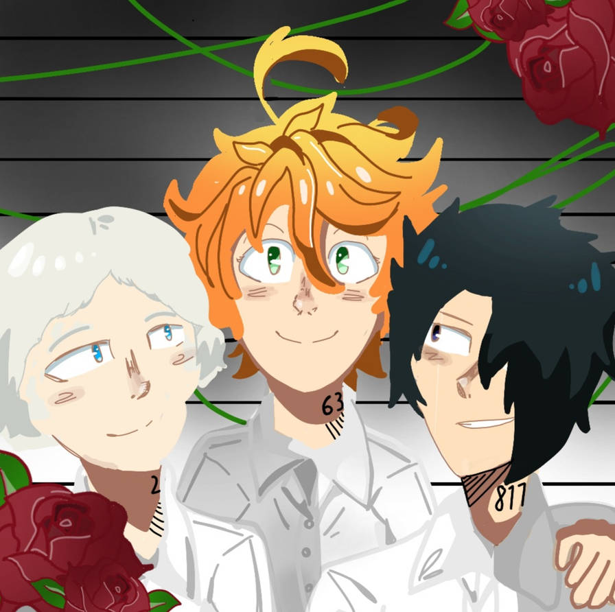 Emma y norman The promised neverland by ExCharlie on DeviantArt