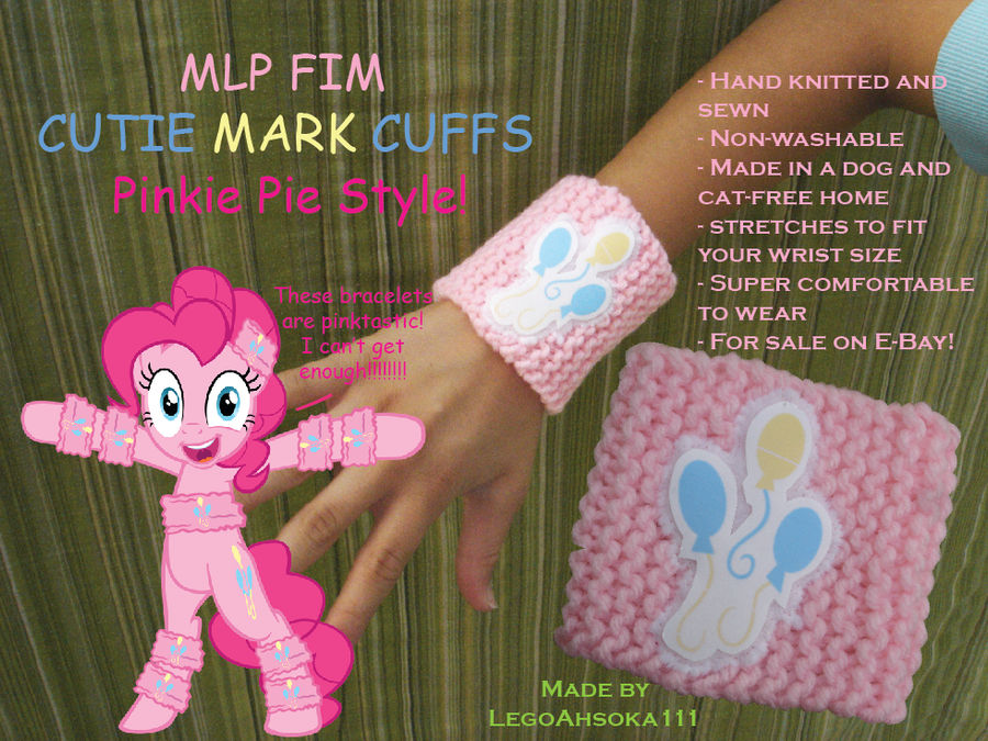 Cutie Mark Cuffs: Pinkie Pie Style