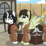 Attack on Titan Ponies