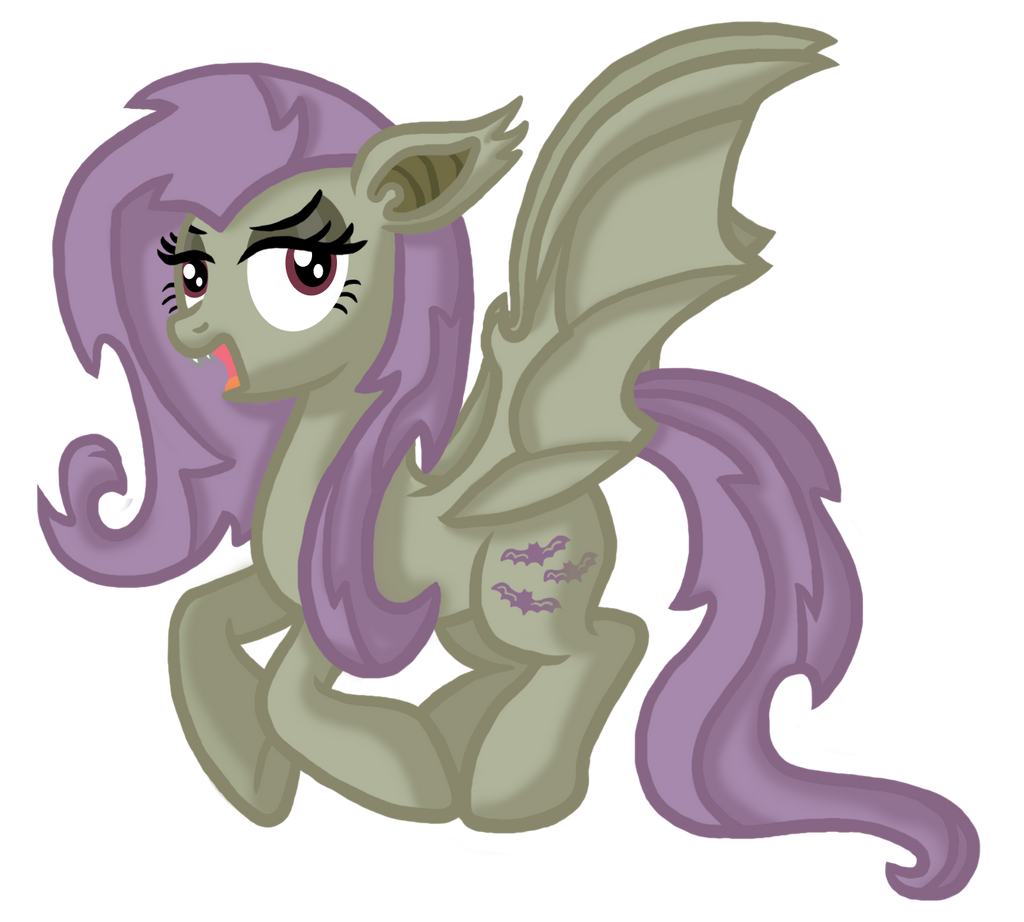 Flutterbat Deviantart Front Flutterbat by InkRose98 on DeviantArt