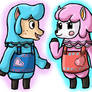 Animal Crossing- Cyrus and Reese