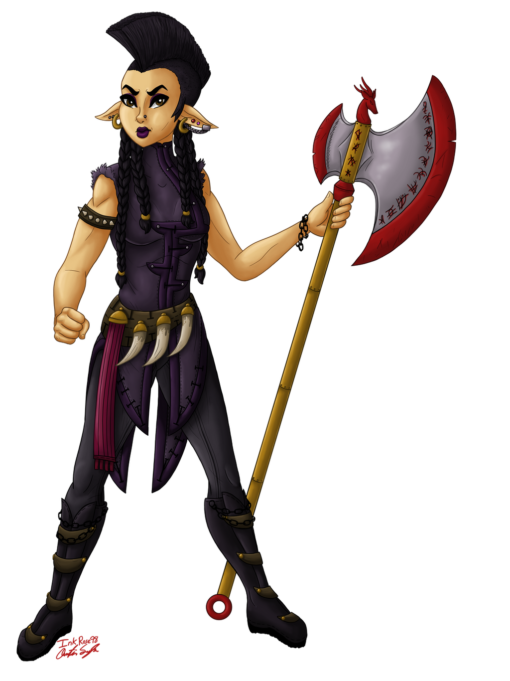 Dragon Queen: Kera by InkRose98