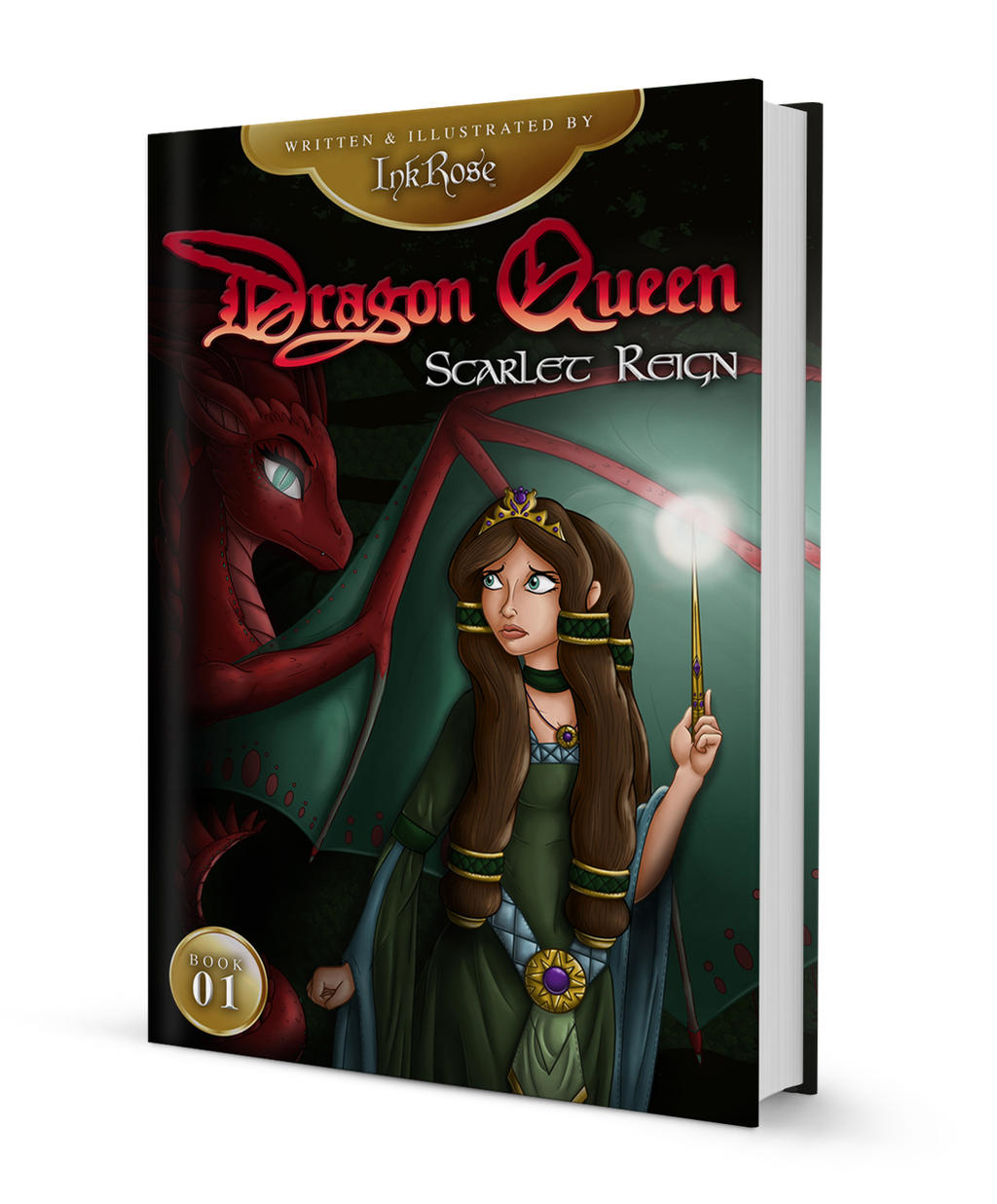 Dragon Queen: Scarlet Reign Now Avaliable! by InkRose98