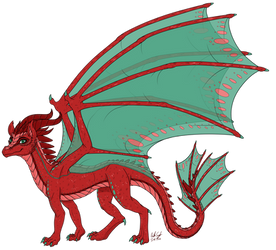 Princess Aelwen (Dragon Form Redesign)