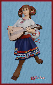 Musical Satyr Girl