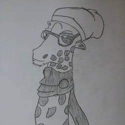 Hipster Giraffe