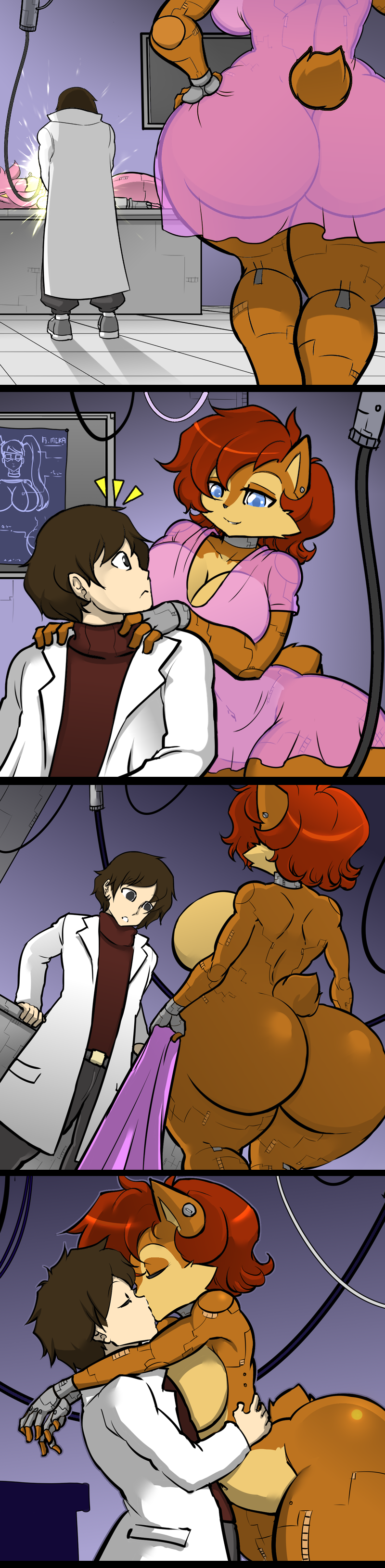 Sally Bot Commission: Sally Bot wants some love! by Hayakain on DeviantArt