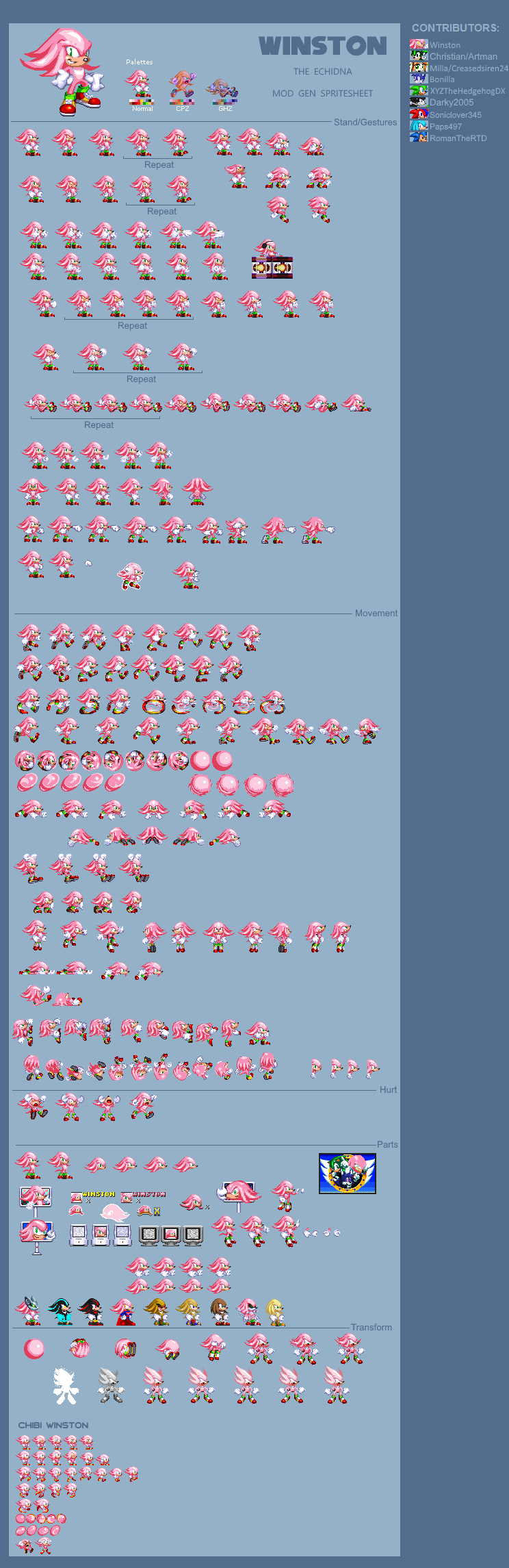 Modgen Classic Super Knuckles by SONIcsez1234 on DeviantArt