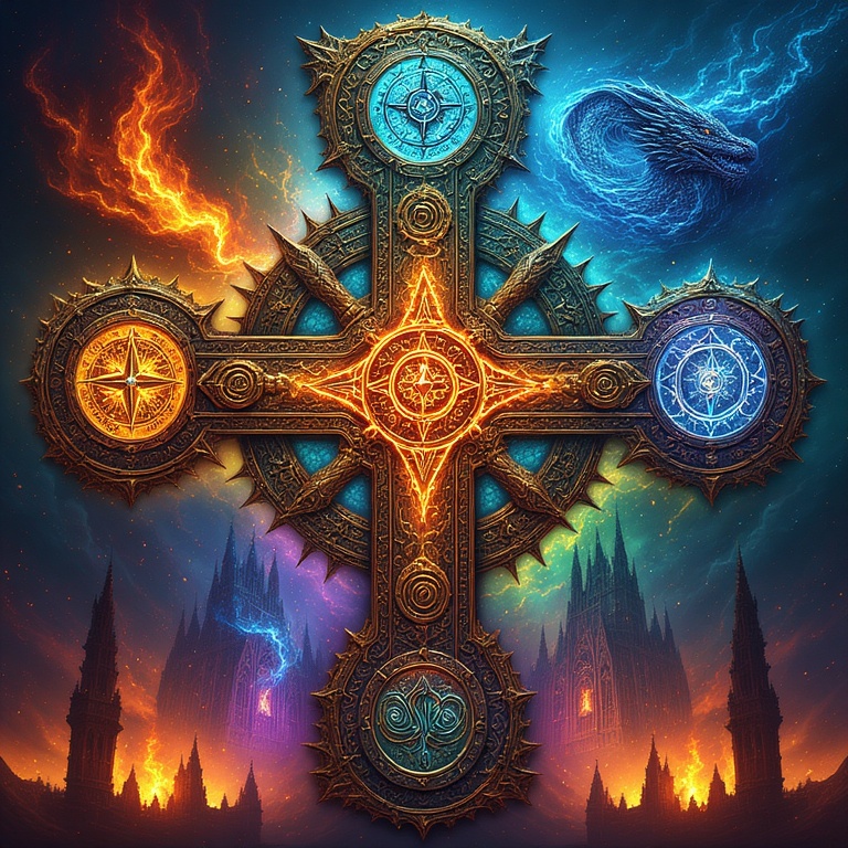 Cross For Ritual The Beasts Ritual Cross by SubComFeppo on DeviantArt