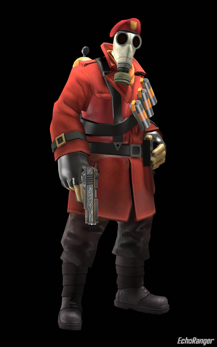 TF2 - Red Pyro (fullbody showcase) by CypherBugg on DeviantArt