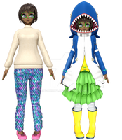 [MMD] Sophie Summer and Winter
