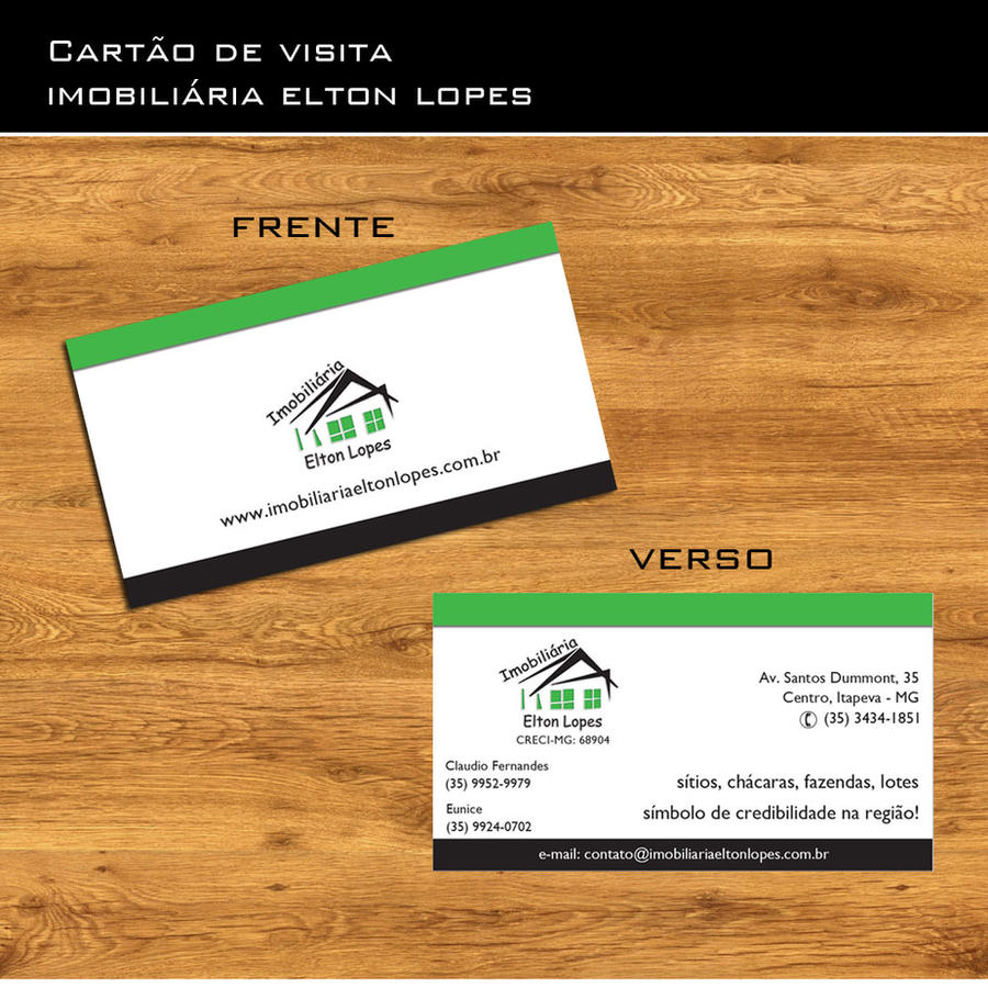Real Estate Agency Card