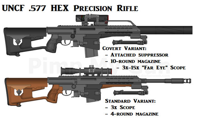 UNCF .577 HEX Precision Rifle