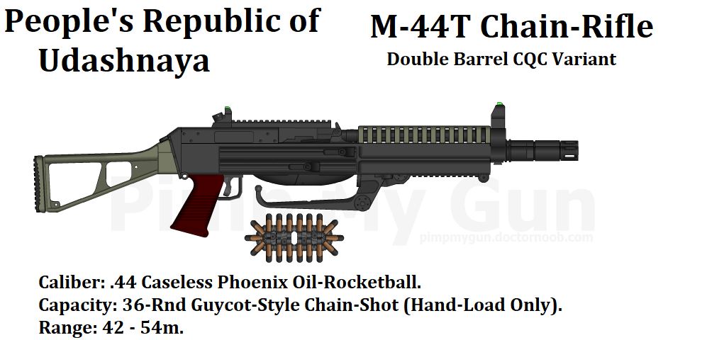 PRU Raufoss M44T Chain Rifle by daemon99 on DeviantArt