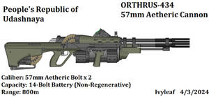 PRU ORTHRUS 434 Aetheric Cannon