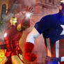 Capt America and Iron Man