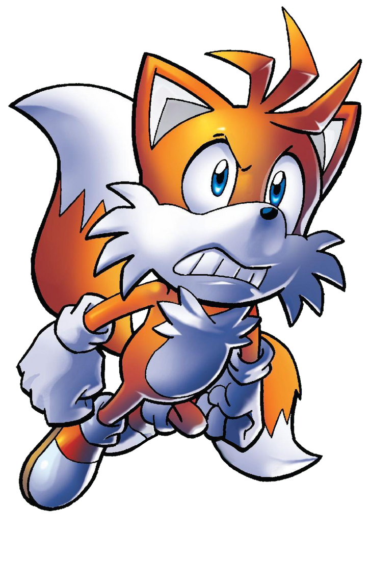 Archie Tails Render (Archie Sonic) #2 by CF2364 on DeviantArt