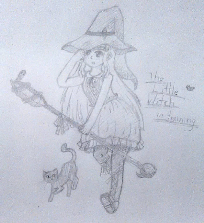 Little Witch in Training by Harumii-chama