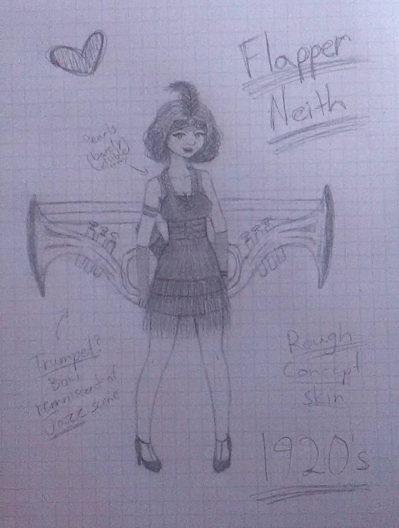 SMITE Neith - Roaring Twenties' Flapper by Harumii-chama