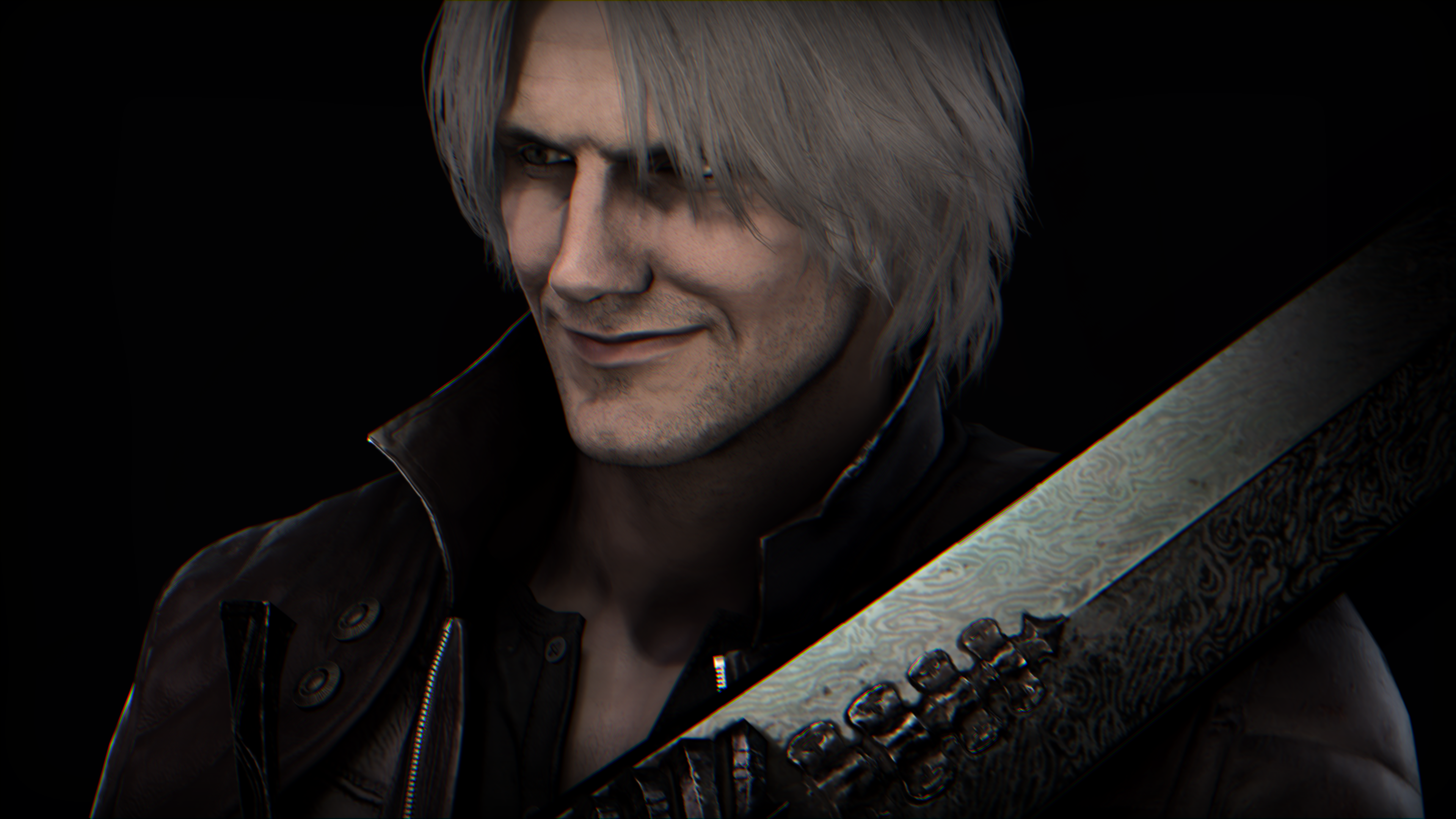 Devil May Cry 5 Dante Close Up Render PNG by VigoorDesigns on