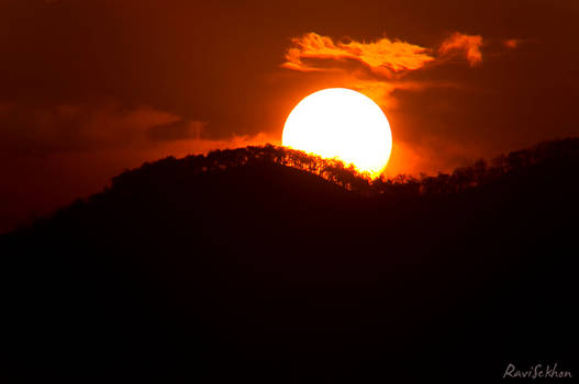 Sunrise over Corbett