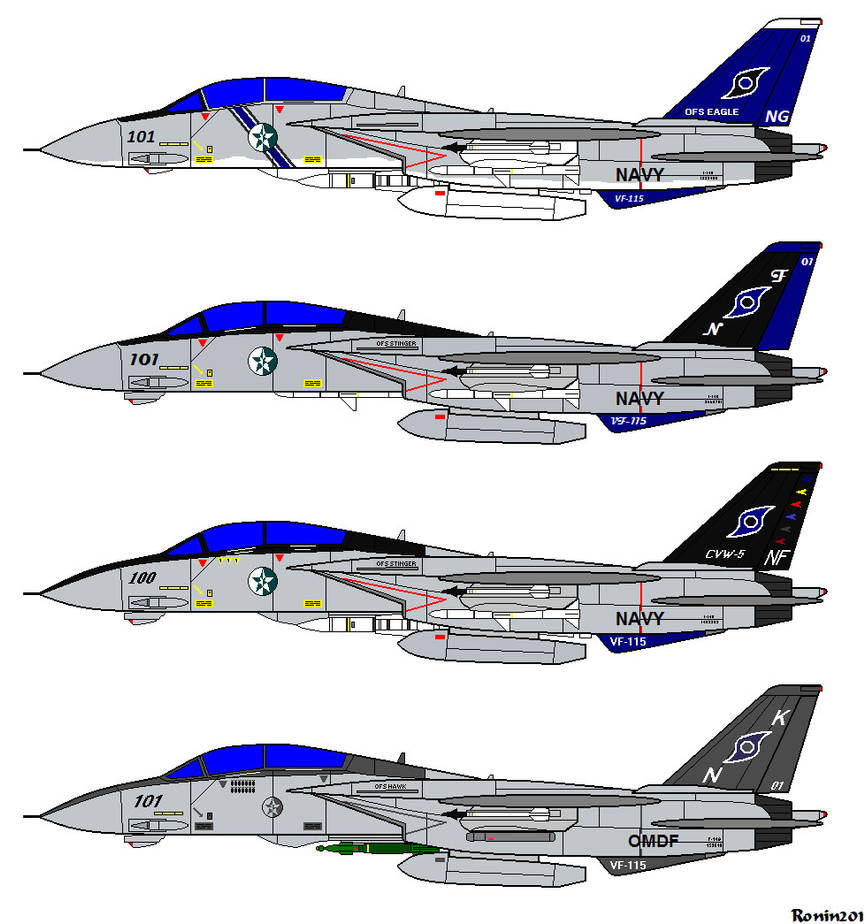 VF-115 Paint Scheme Study by Ronin201 on DeviantArt