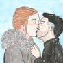 Baelish and Sansa kiss