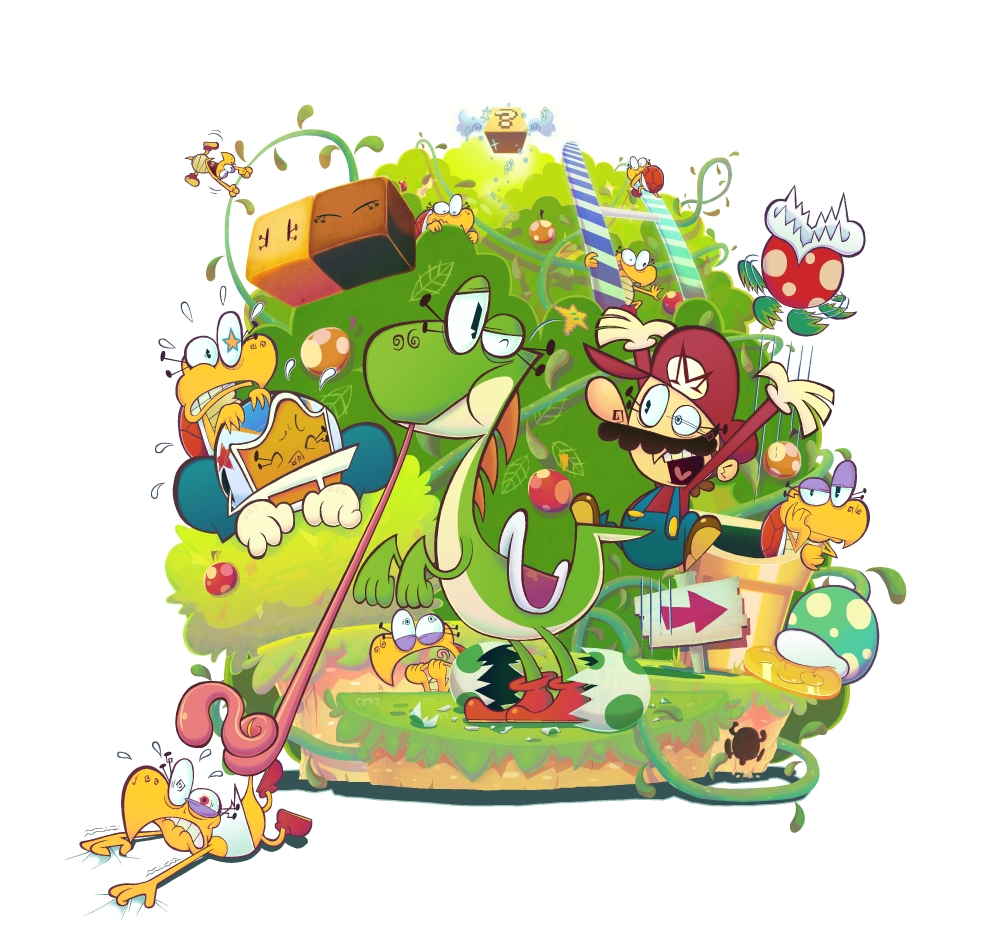 Yoshi's island 2 by Gashi-gashi