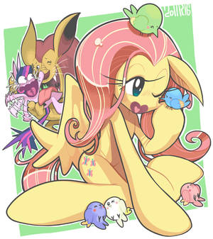 doodle:Fluttershy ..and More