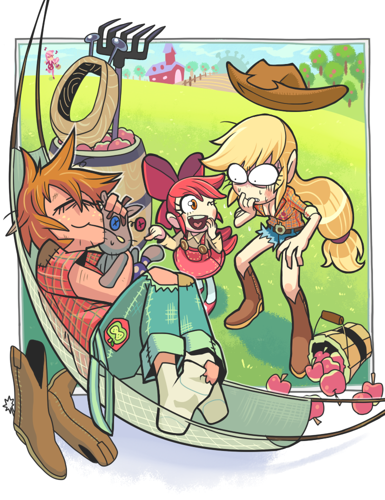 Humanized Apple Humanized apples. by Gashi-gashi on DeviantArt