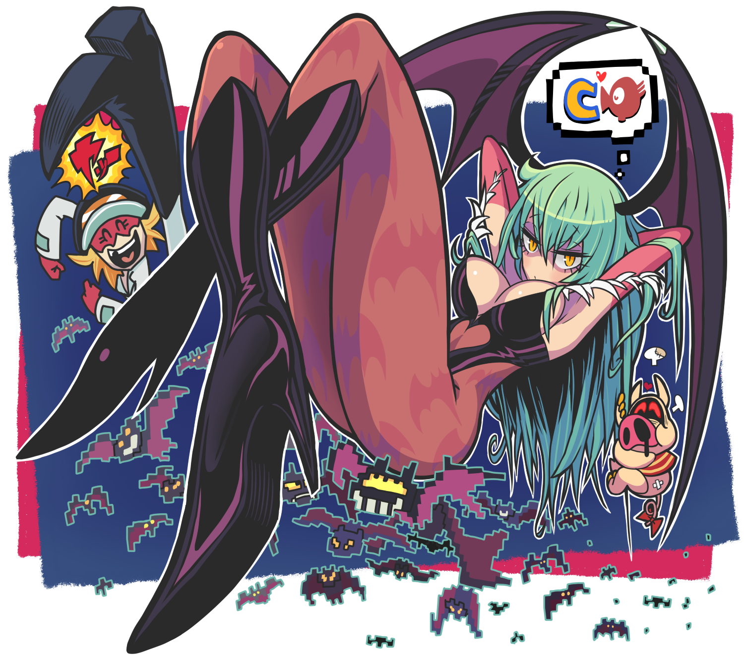 Morrigan and Yatterman1