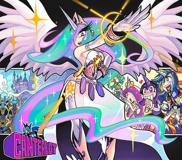 Humanized Princess Celestia and more.