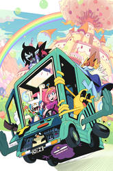 Adventure Time #46 variant cover art