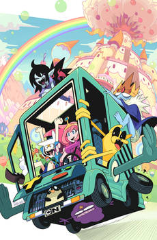 Adventure Time #46 variant cover art