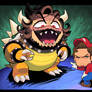 mario and bowser