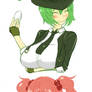 Doodles - Hazama and Komachi