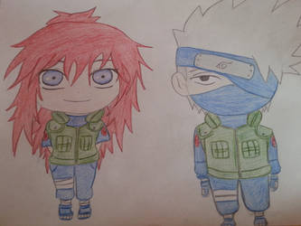 Naruto SD: Taruna and Kakashi