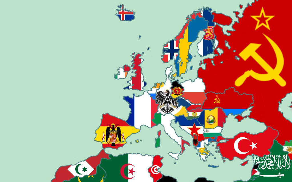 Deviantart Cold War Map The Cold War by AlekVulken94 on DeviantArt