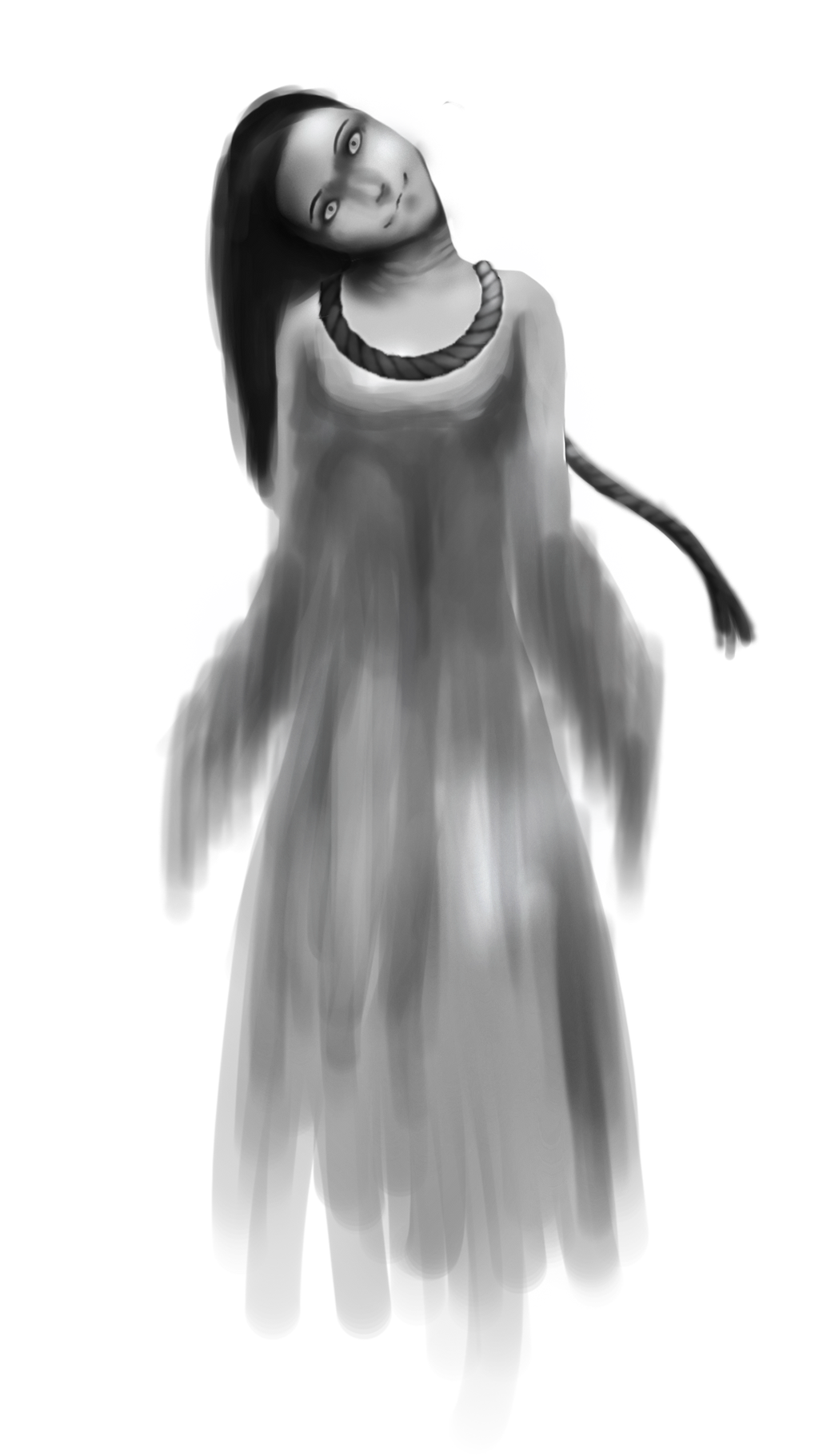 female ghost design by elscythe on DeviantArt