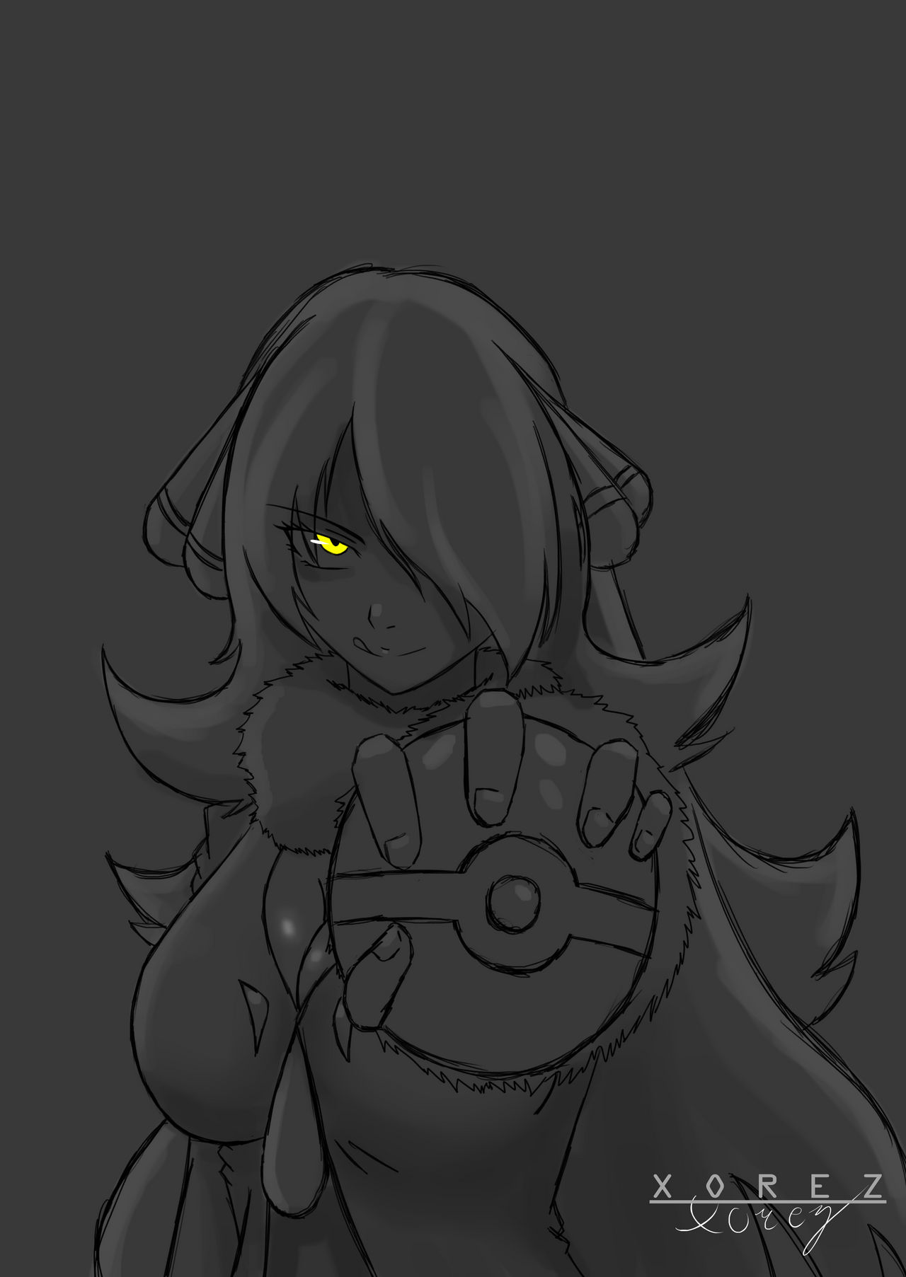 Pokemon CYNTHIA by XoreZart on DeviantArt