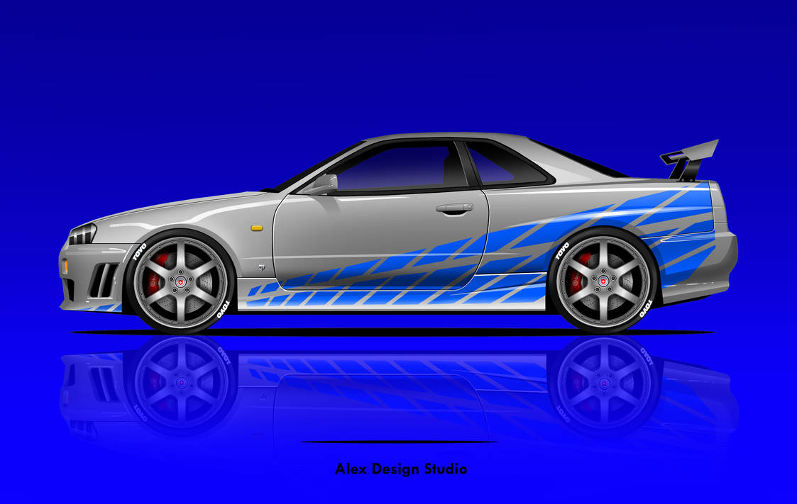 Skyline r34 by alexdesignstudio010 on DeviantArt